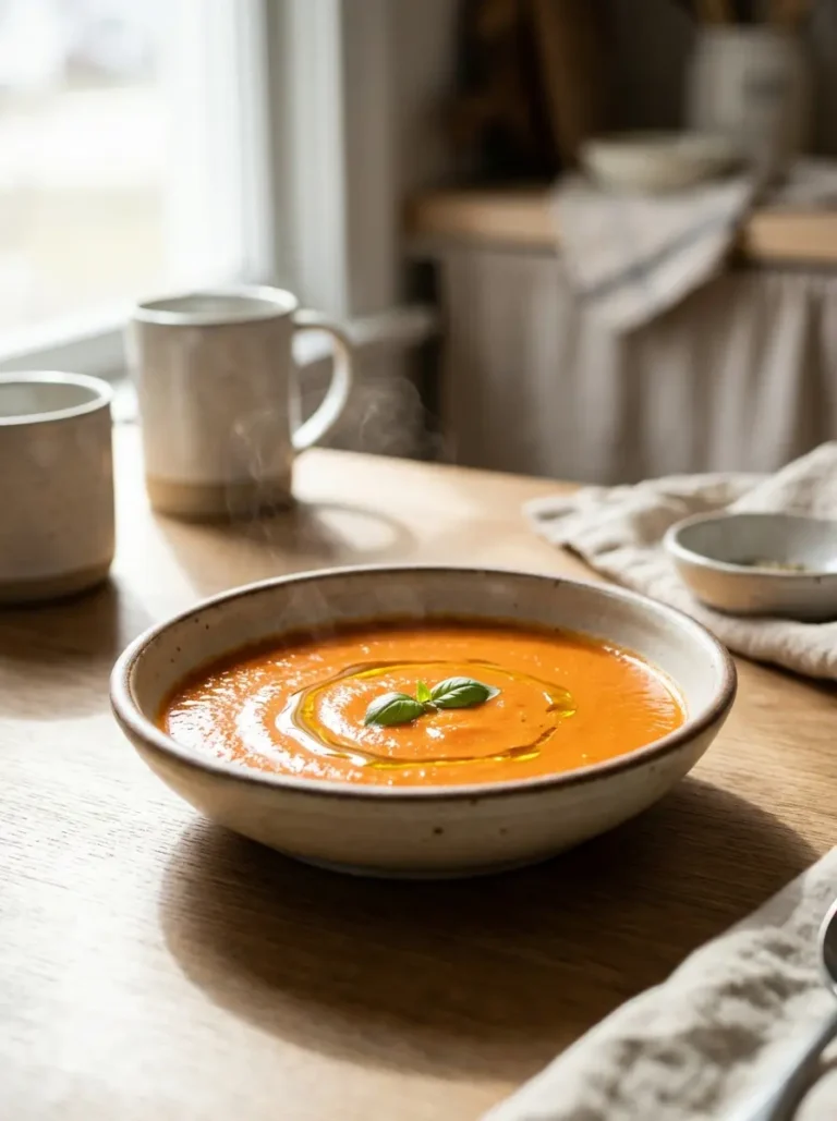 creamy tomato basil soup heart healthy featured