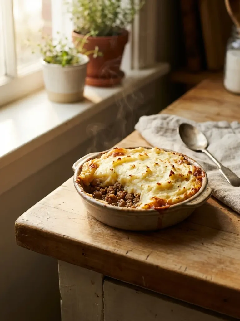 ground turkey shepherds pie featured