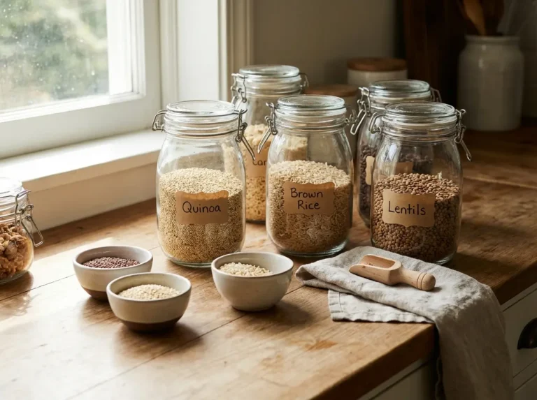 smart grocery tips for building a pantry for one or two featured