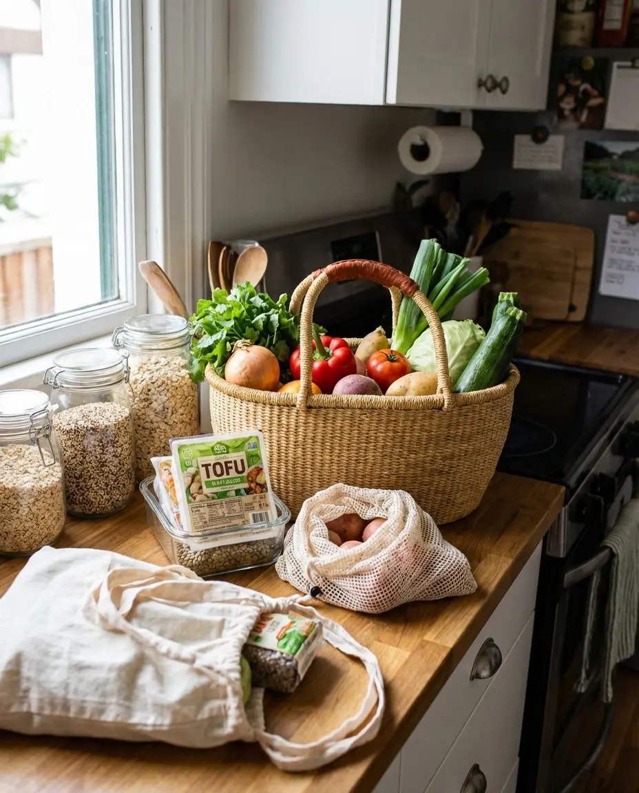 Applying 2026 nutritional pyramid tips for simple cooking and smart grocery shopping to reduce waste