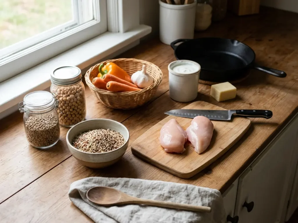 how traditional nutrition pyramid shapes grocery shopping cooking featured