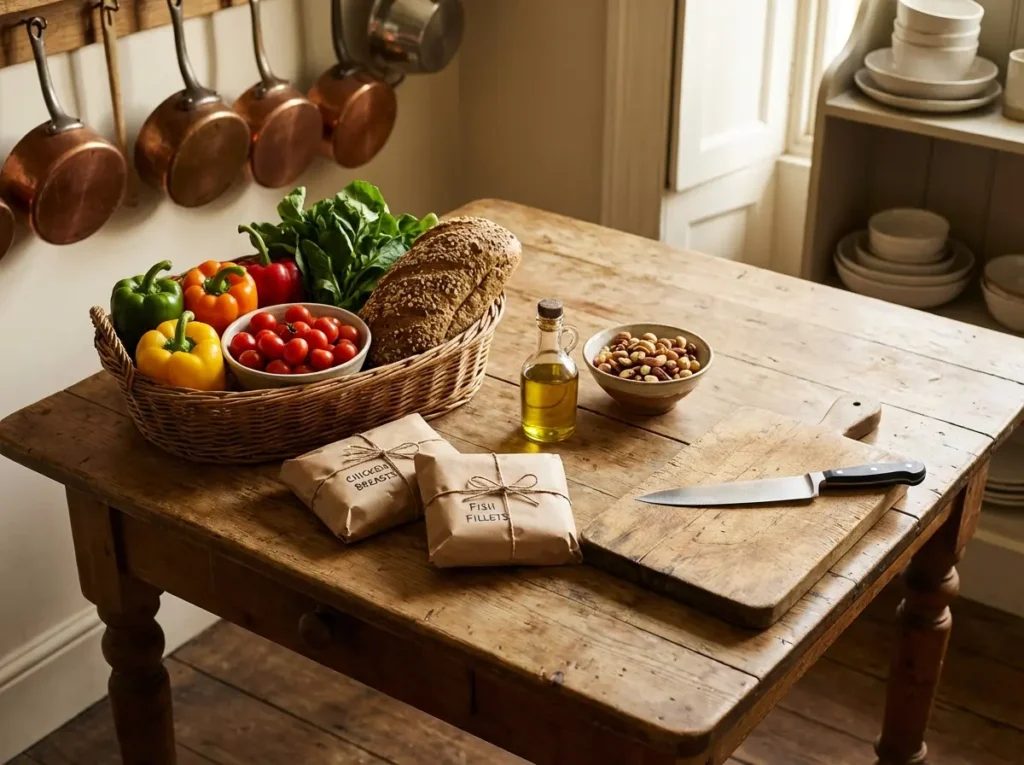 practical grocery tips for simple flavorful meals for one or two featured