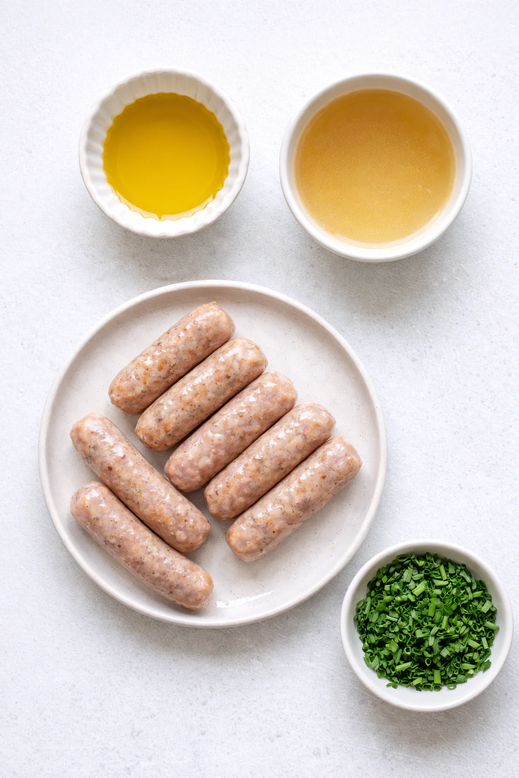 Ingredients for air fryer breakfast sausage